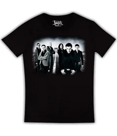 Прикольные футболки: Rammstein фото на черной